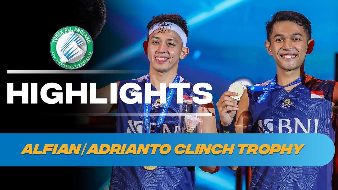 Alfian/Adrianto Clinch Trophy